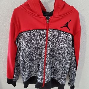 Jordan Sweater with Hoodie Boy Size 7
